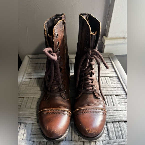 Steve Madden Military Boots - Picture 2 of 6